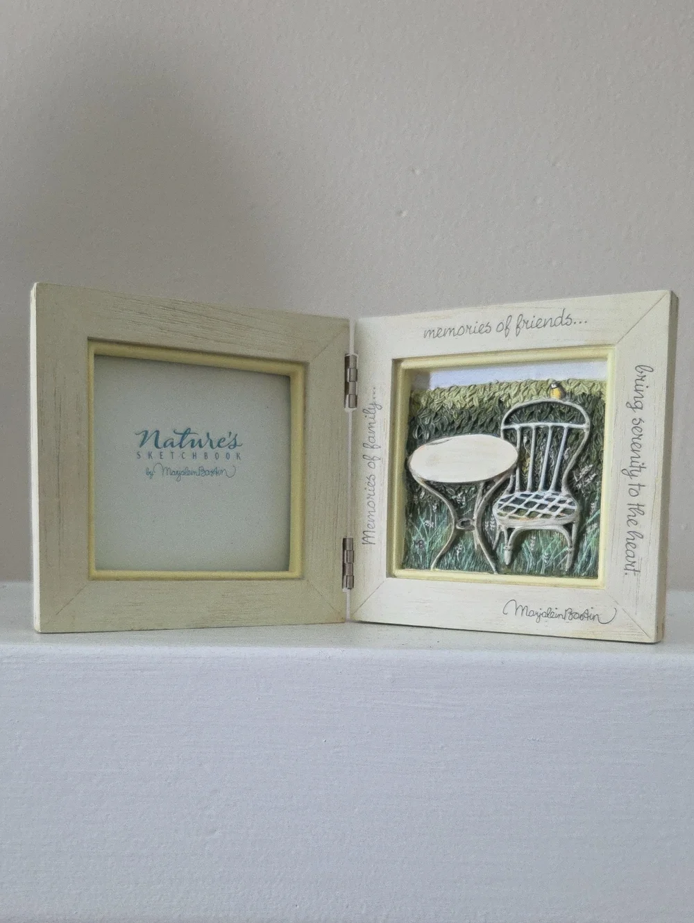 Nature's Sketchbook Double Picture Frame by Marjolein Bostin